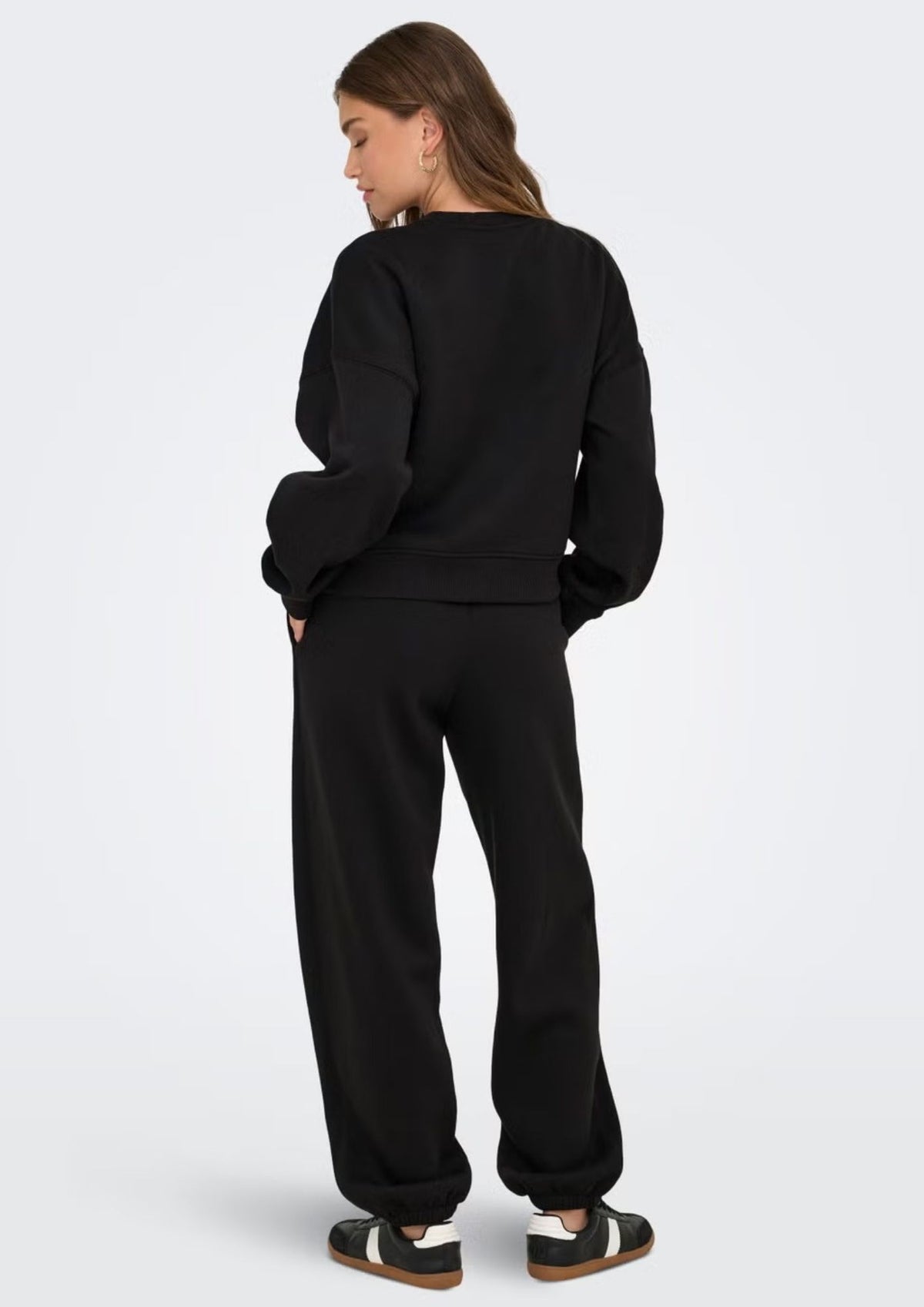 Only Felpa Donna Best Nera 15338727 Black ONLY