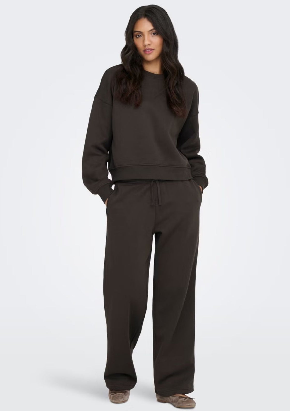 Only Pantalone Donna Best Marrone 15338734 Chocolate Torte ONLY
