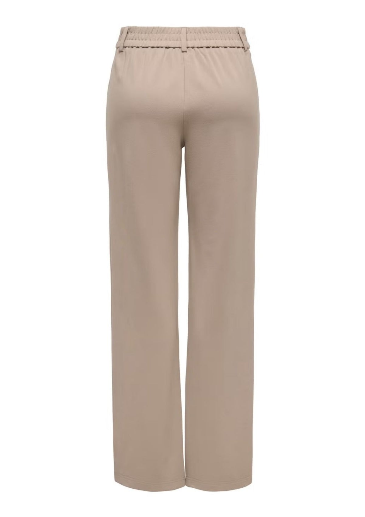 Only Pantalone Donna Poptrash Grigio Tortora 15341829 Taupe Gray ONLY