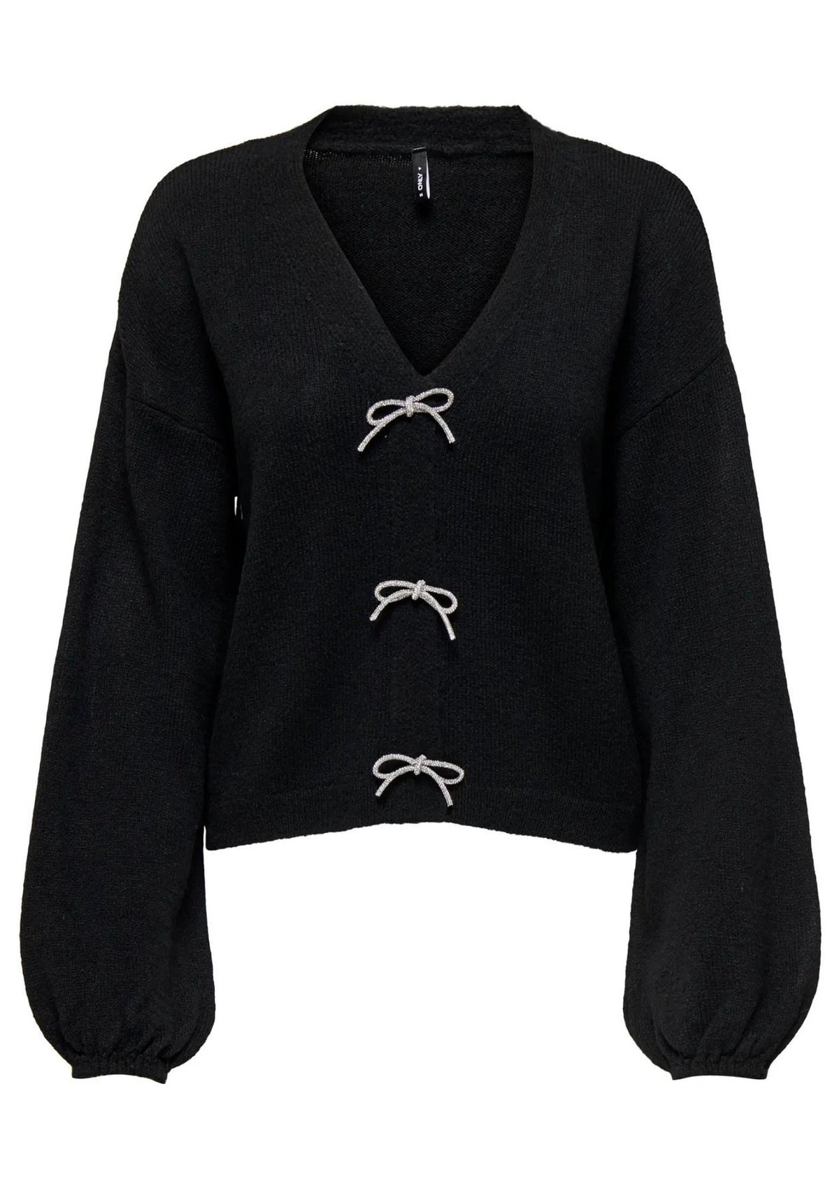 Only Cardigan Donna Donna Nero 15343634 Black ONLY