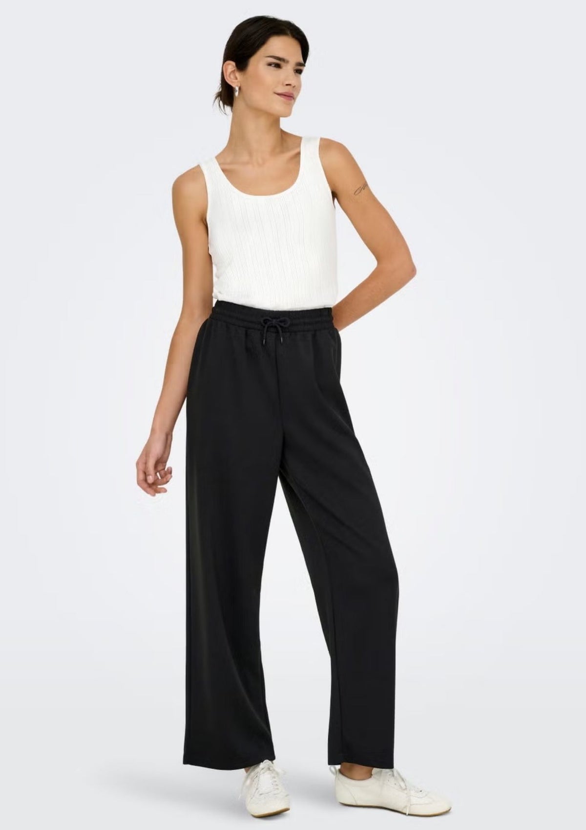 Only Pantalone Donna Scarlett Nero 15346400 Black ONLY
