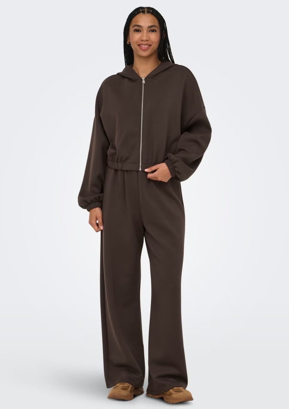 Only Pantalone Donna Scarlett Marrone 15346400 Bracken ONLY