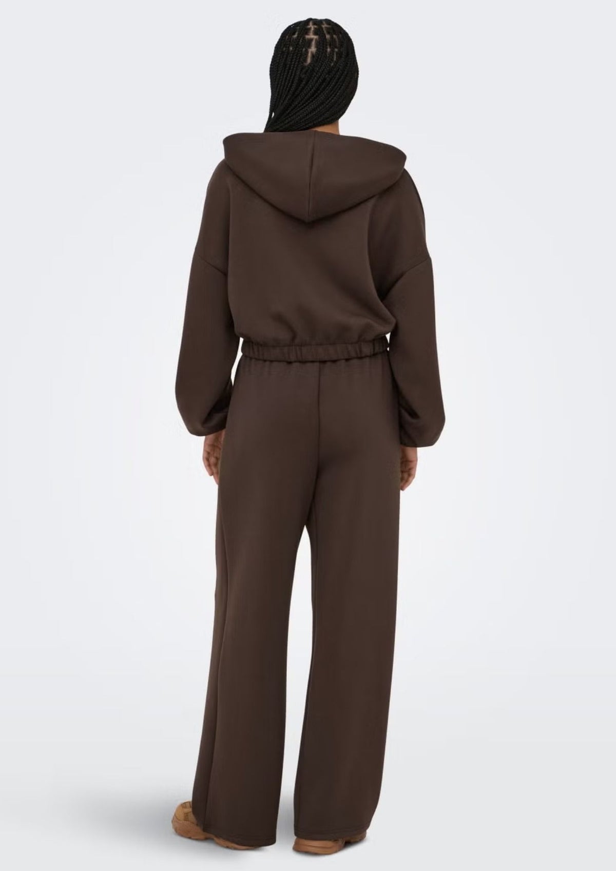 Only Felpa Donna Scarlett Marrone 15346449 Bracken ONLY