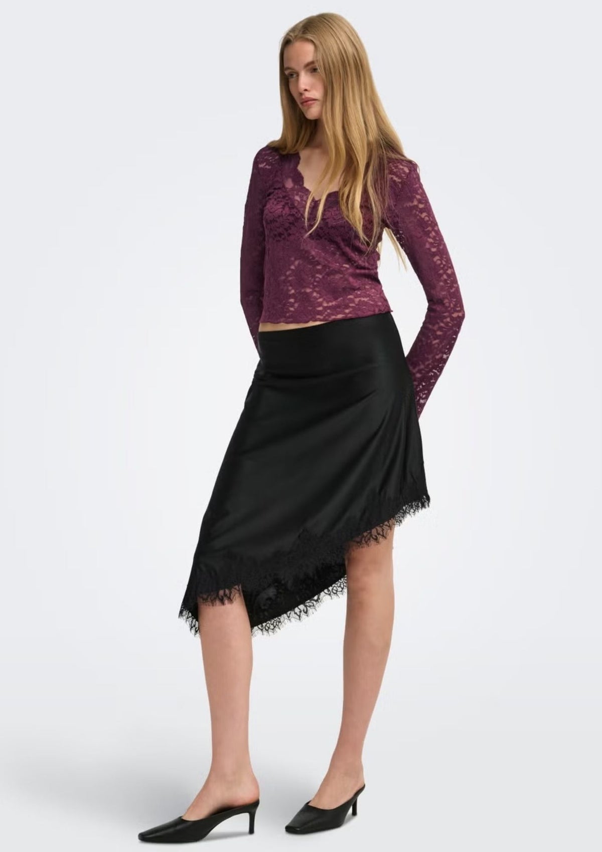 Only Top Donna Nikka Viola 15355839 Fig ONLY