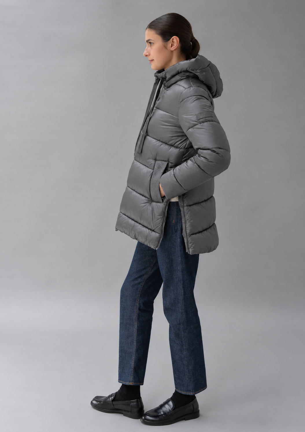 Capospalla trapuntato e imbottito Lovisa 26 Space Grey RIW568J F0002 153 RIHUNIK