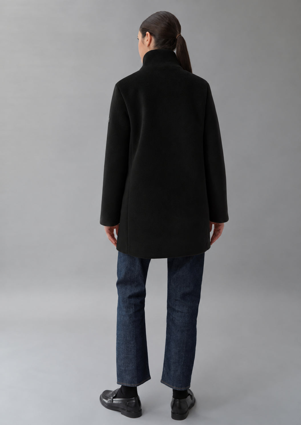 Capospalla non imbottito e sfoderato Traci Nero RIW571J F0012 999 RIHUNIK