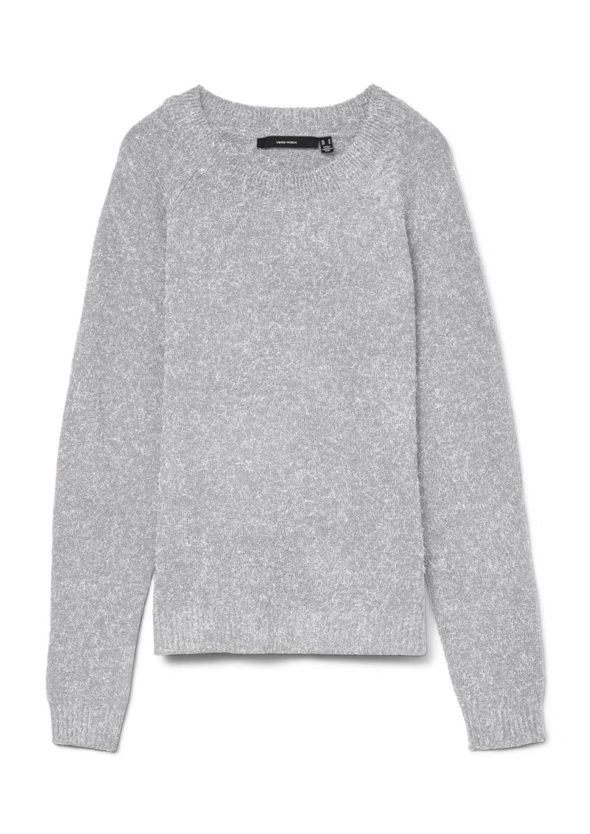 Vero Moda Pullover Donna Doffy Grigio 10201022 Light Grey Melange VERO MODA