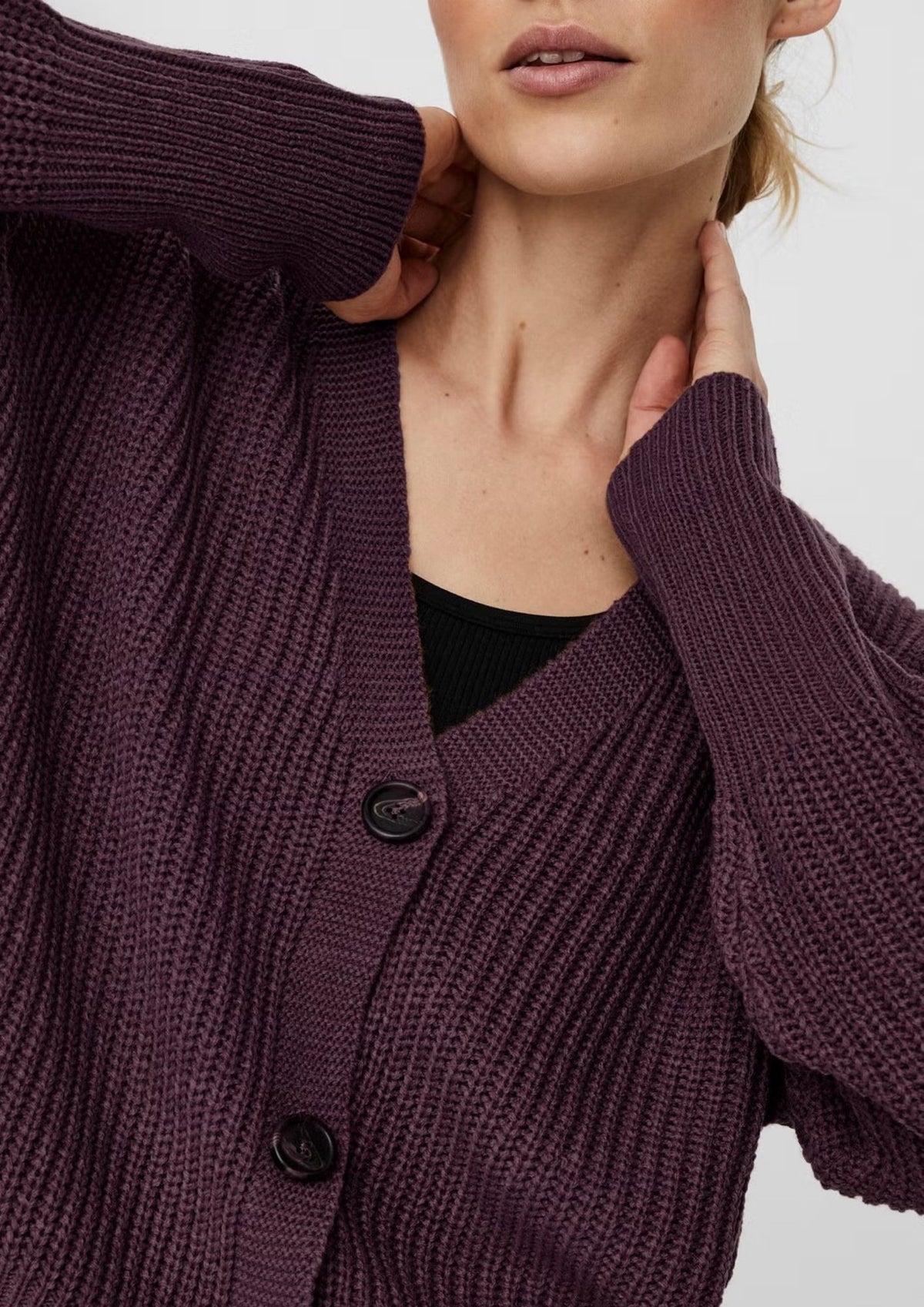 Vero Moda Cardigan Donna Lea Vinaccia 10249632 Winetasting VERO MODA