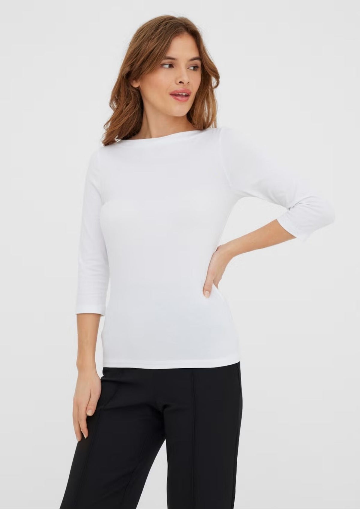 Vero Moda Maglia Donna Panda Bianca 10274133 Bright White VERO MODA