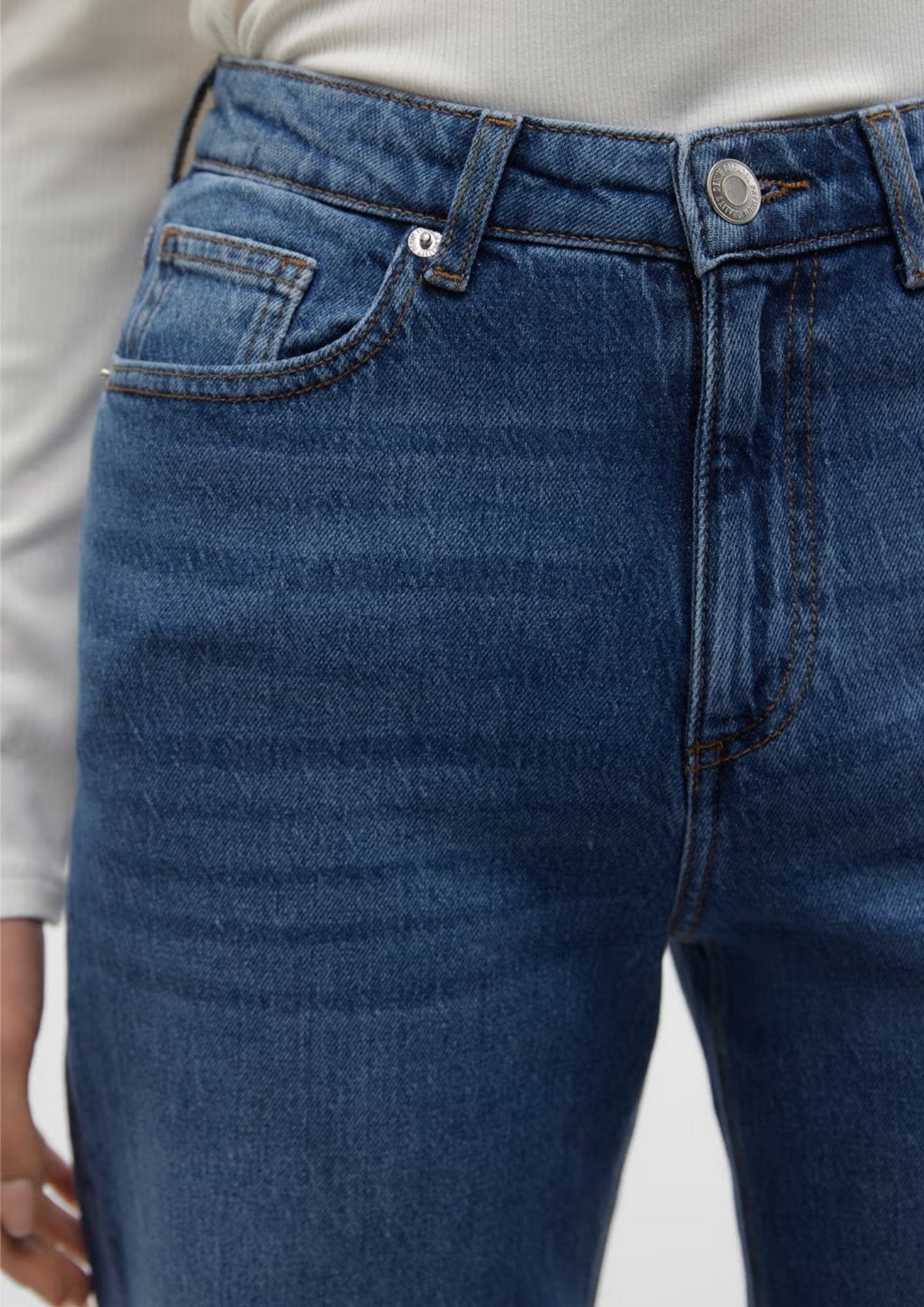 Vero Moda Jeans Donna Tessa Blu Medio 10308153 Medium Blue Denim VERO MODA