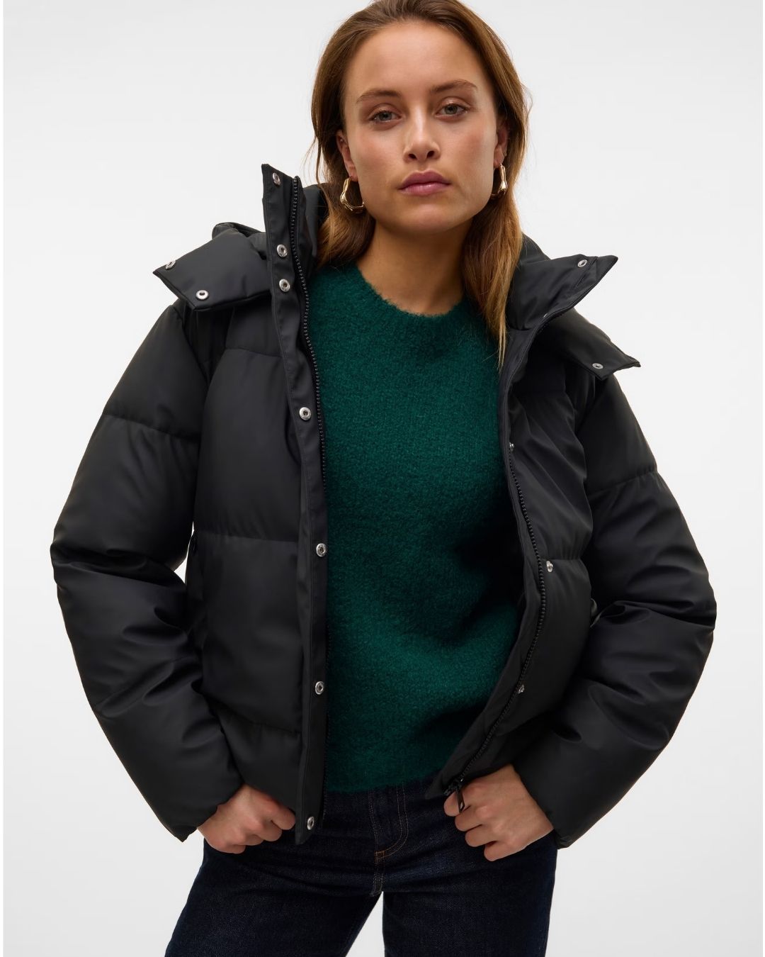 Giacca Invernale Donna Nero 10311315 Black VERO MODA