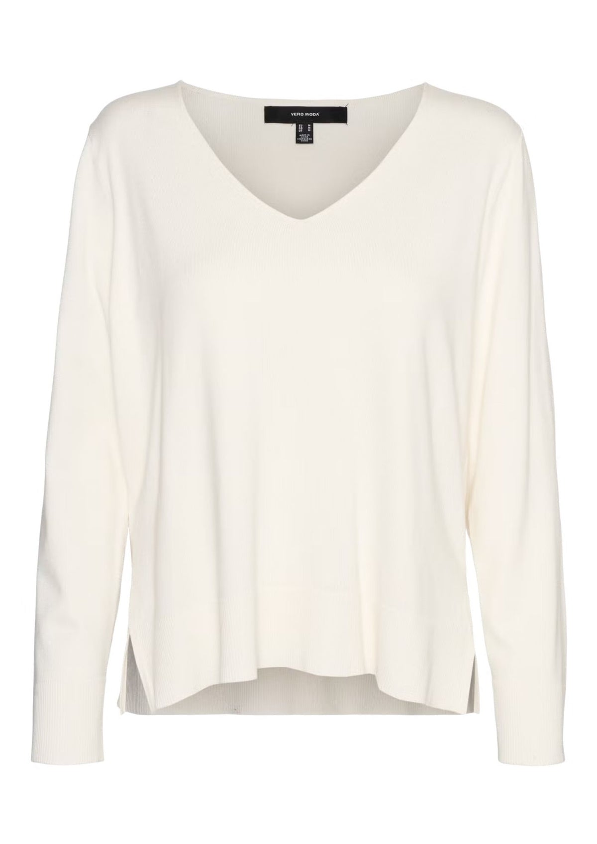 Vero Moda Pullover Donna Silje Grigio 10320451 Birch VERO MODA