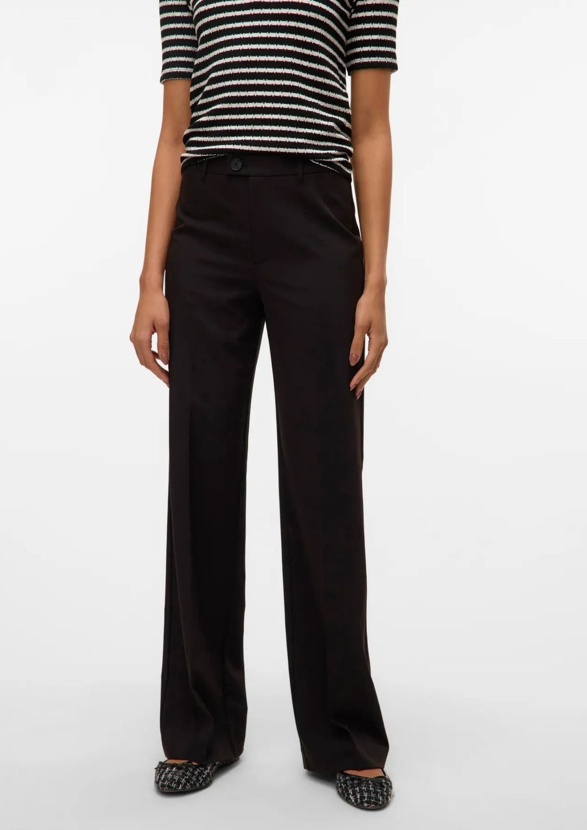 Vero Moda Pantalone Donna Texas Nero 10334103 Black VERO MODA