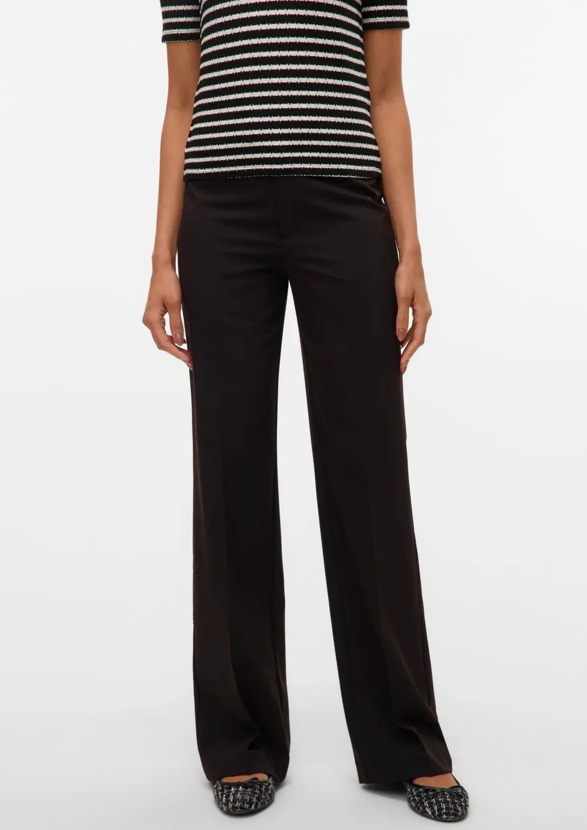 Vero Moda Pantalone Donna Texas Nero 10334103 Black VERO MODA