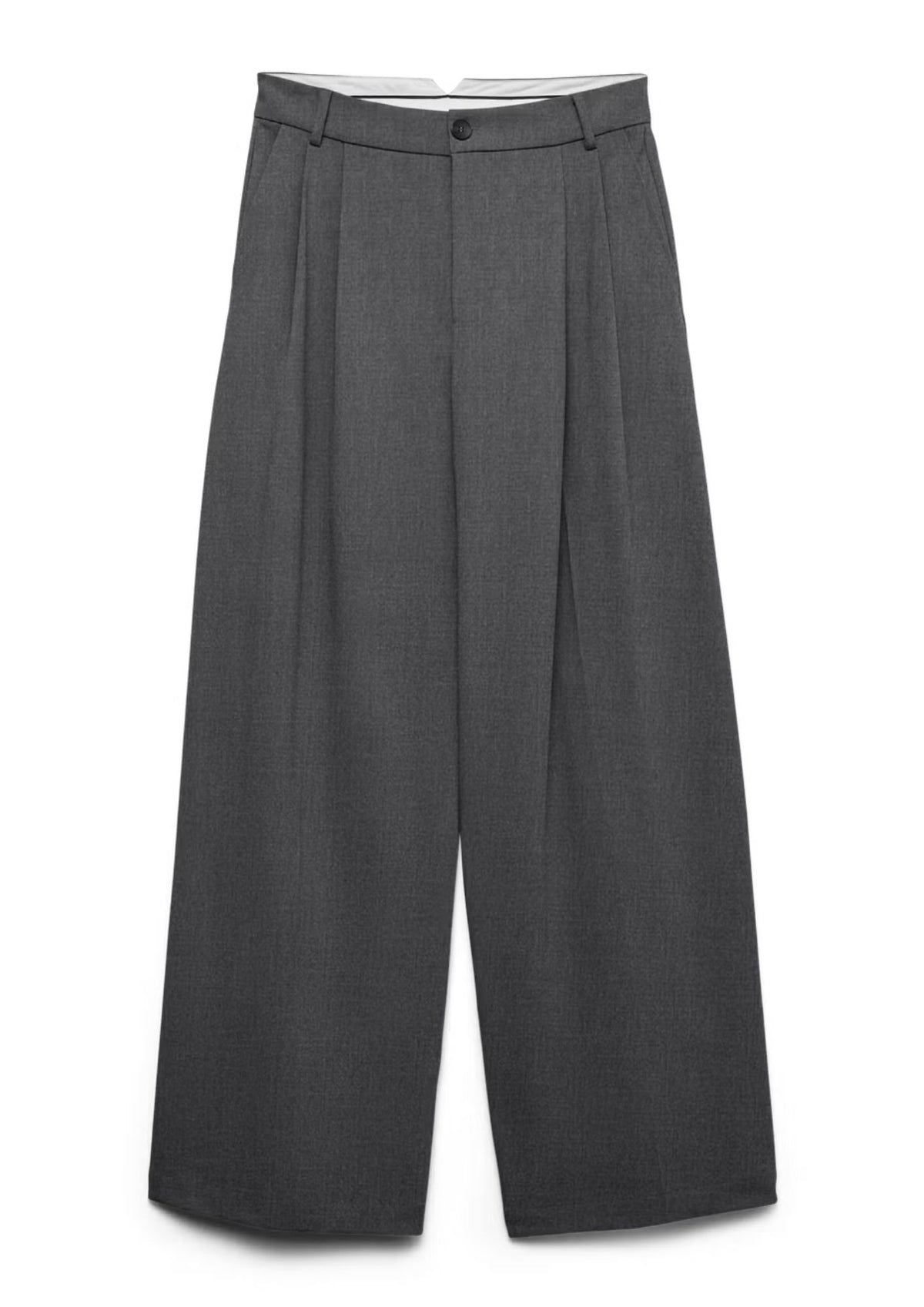 Vero Moda Pantalone Donna Stella Grigio Scuro 10346523 Dark Grey Melange VERO MODA