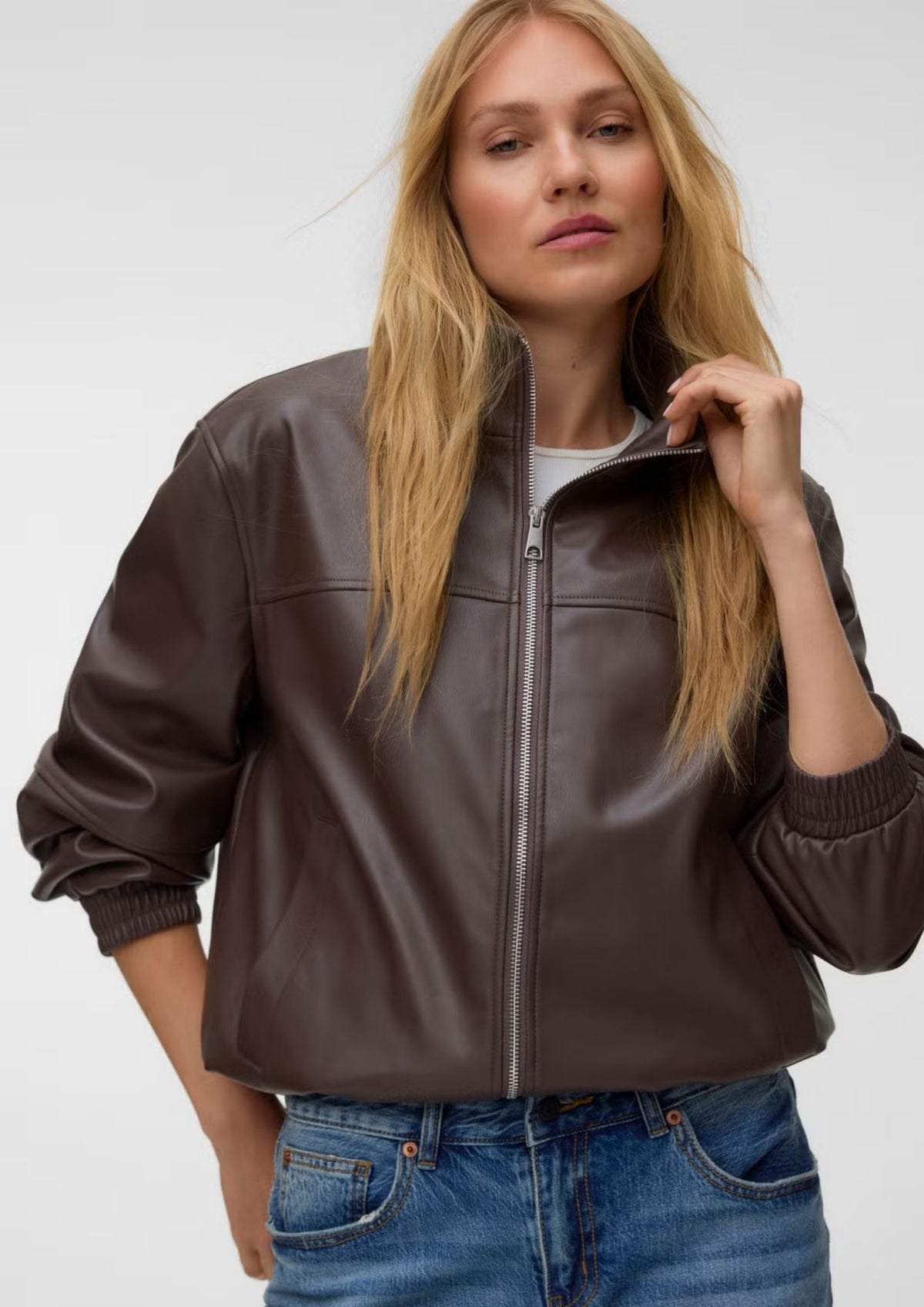 Vero Moda Giubbino Donna Caiaava Marrone 10346629 Chocolate Martini VERO MODA