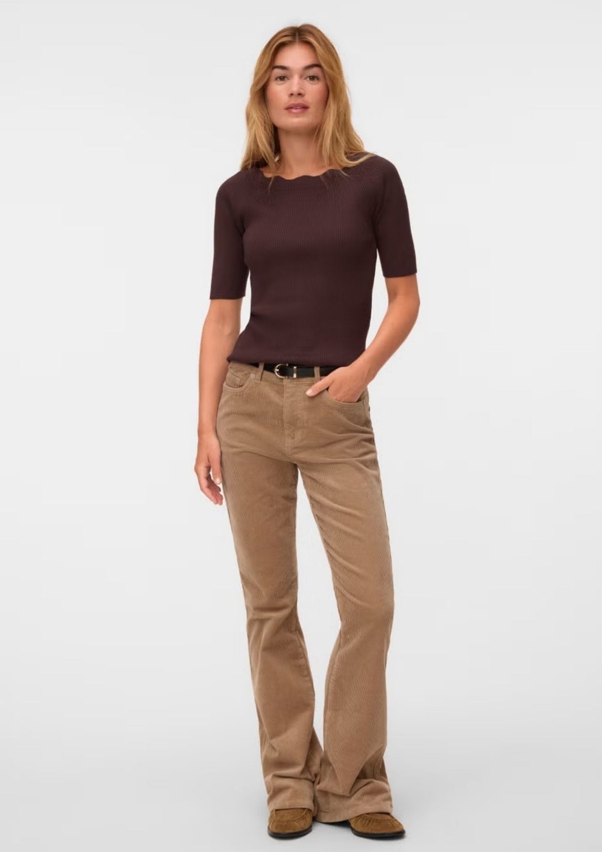 Vero Moda Pullover Donna Ida Marrone 10347338 Chocolate Torte VERO MODA