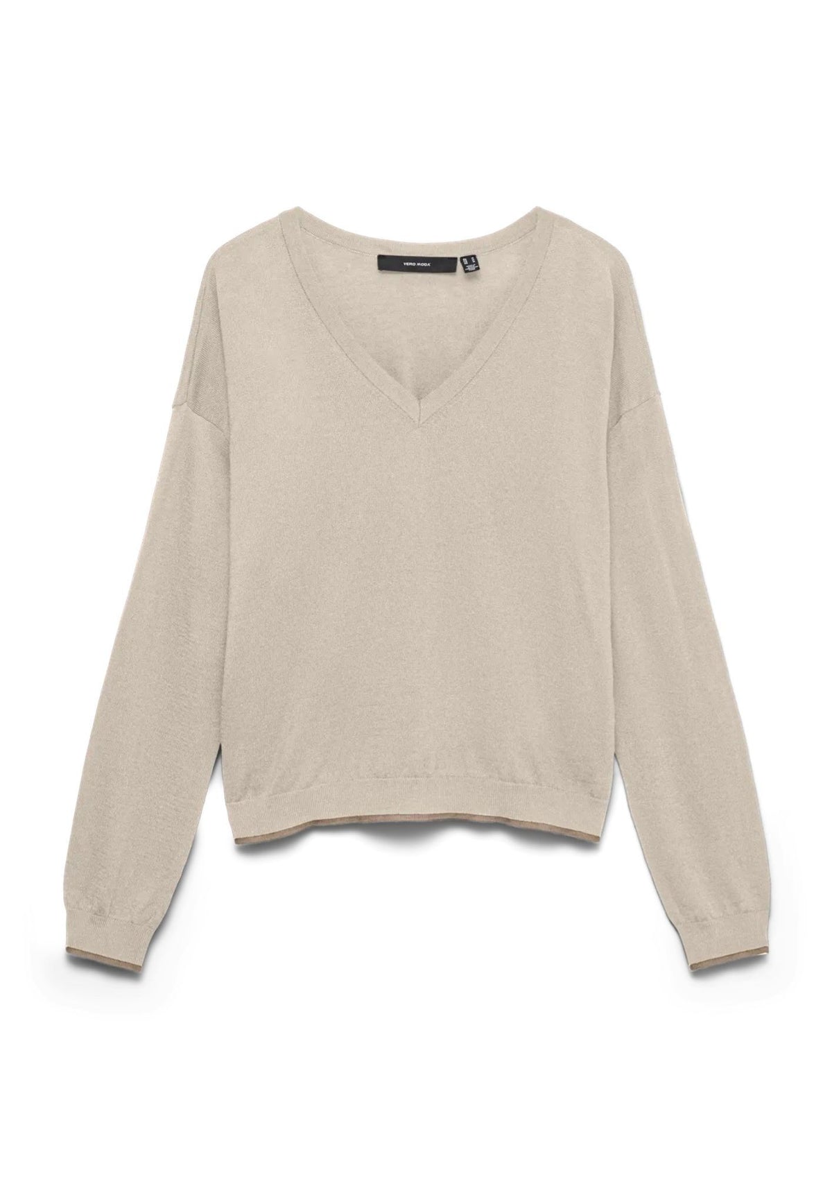 Vero Moda Pullover Donna Bella Beige 10347922 Birch VERO MODA