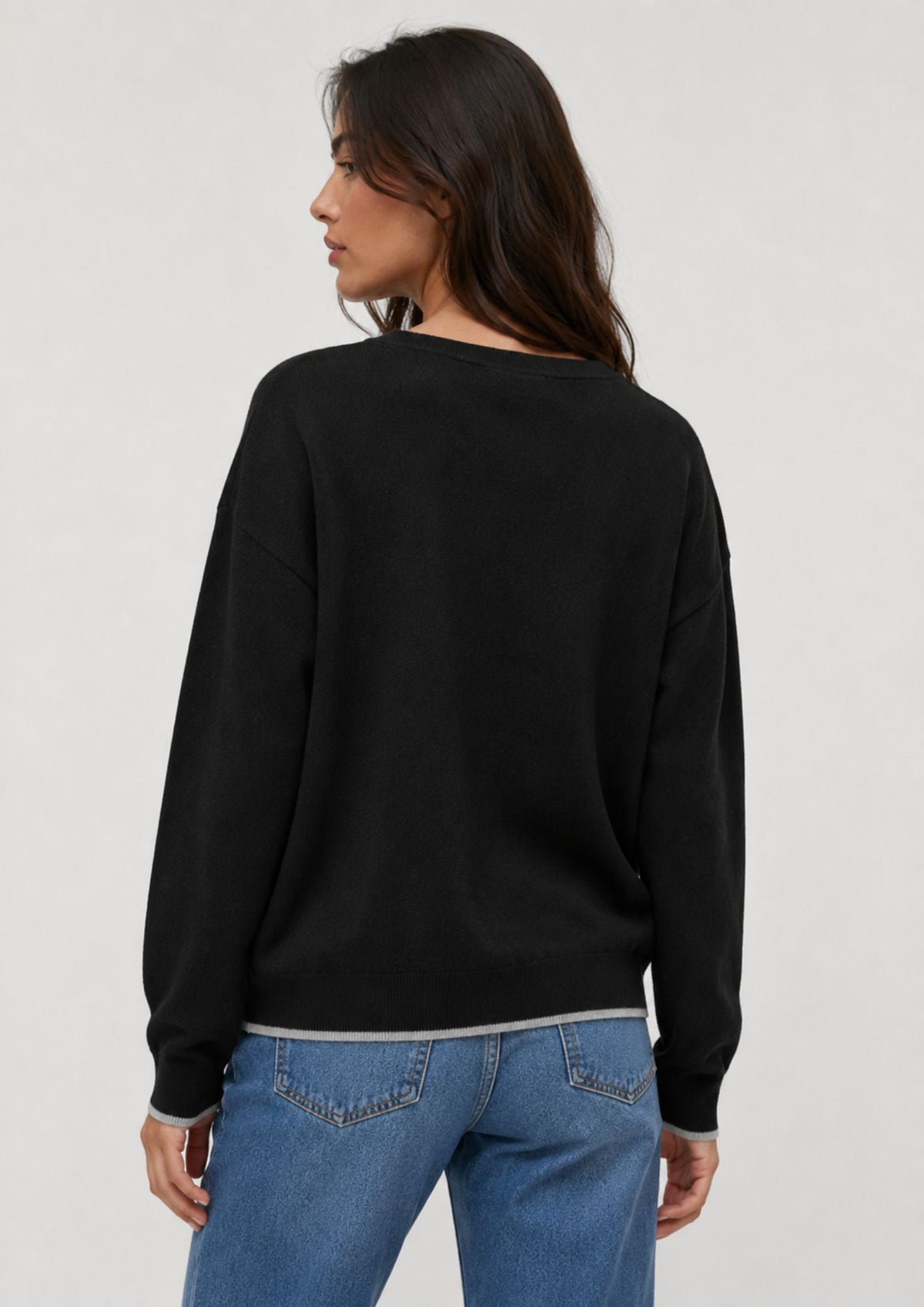 Vero Moda Pullover Donna Bella Nero 10347922 Black VERO MODA