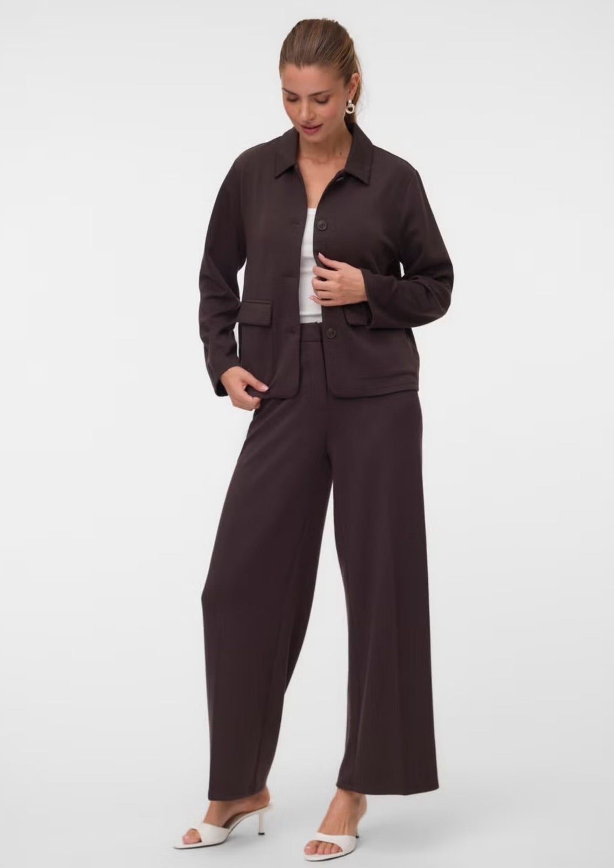 Vero Moda Giacca Donna Bellis Marrone 10348694 Chocolate Torte VERO MODA