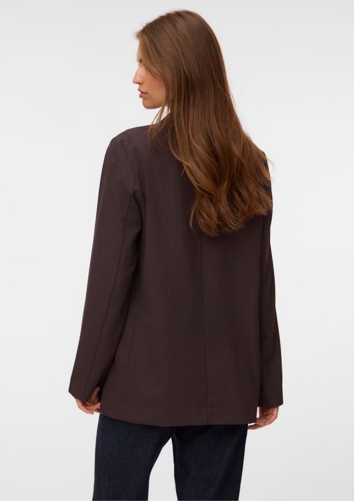 Vero Moda Giacca Donna Texas Marrone 10348823 Chocolate Torte MELANGE VERO MODA