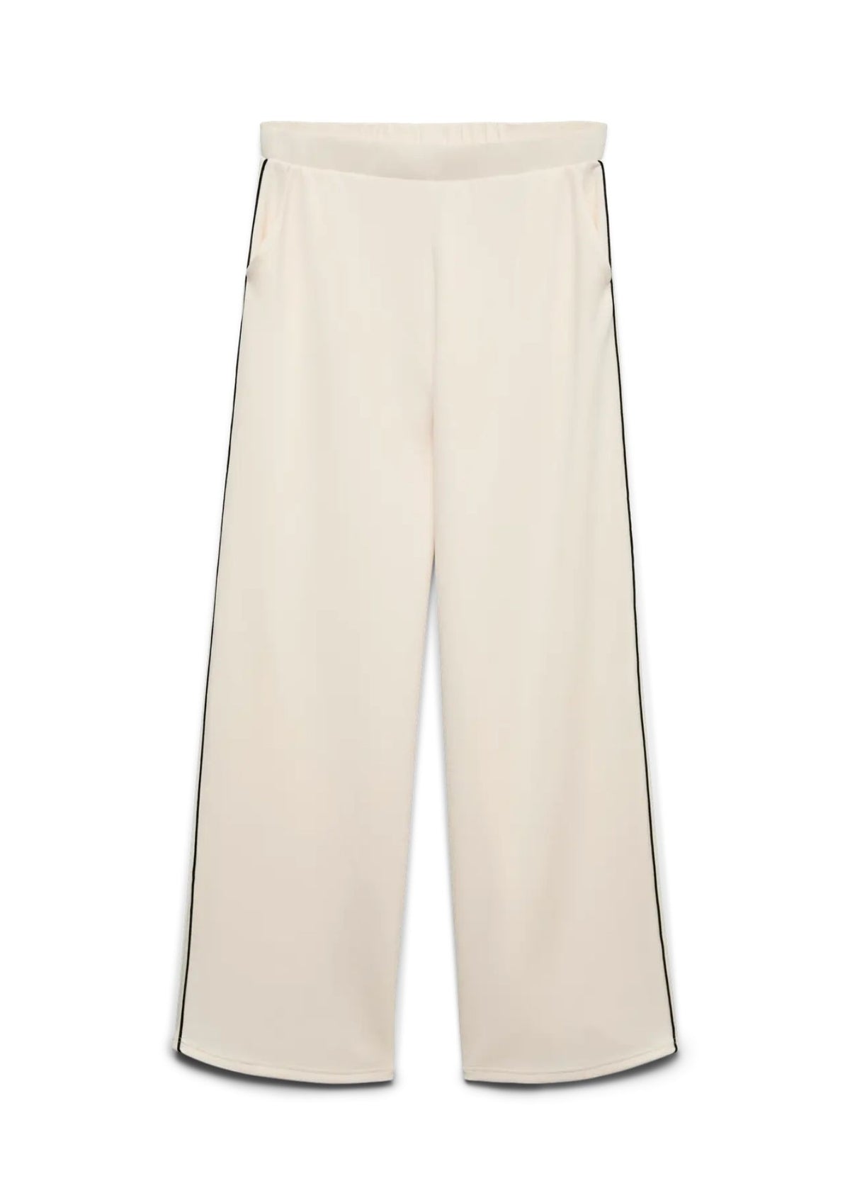 Vero Moda Pantalone Donna Leo Bianco Betulla 10349082 Birch BLACK VERO MODA