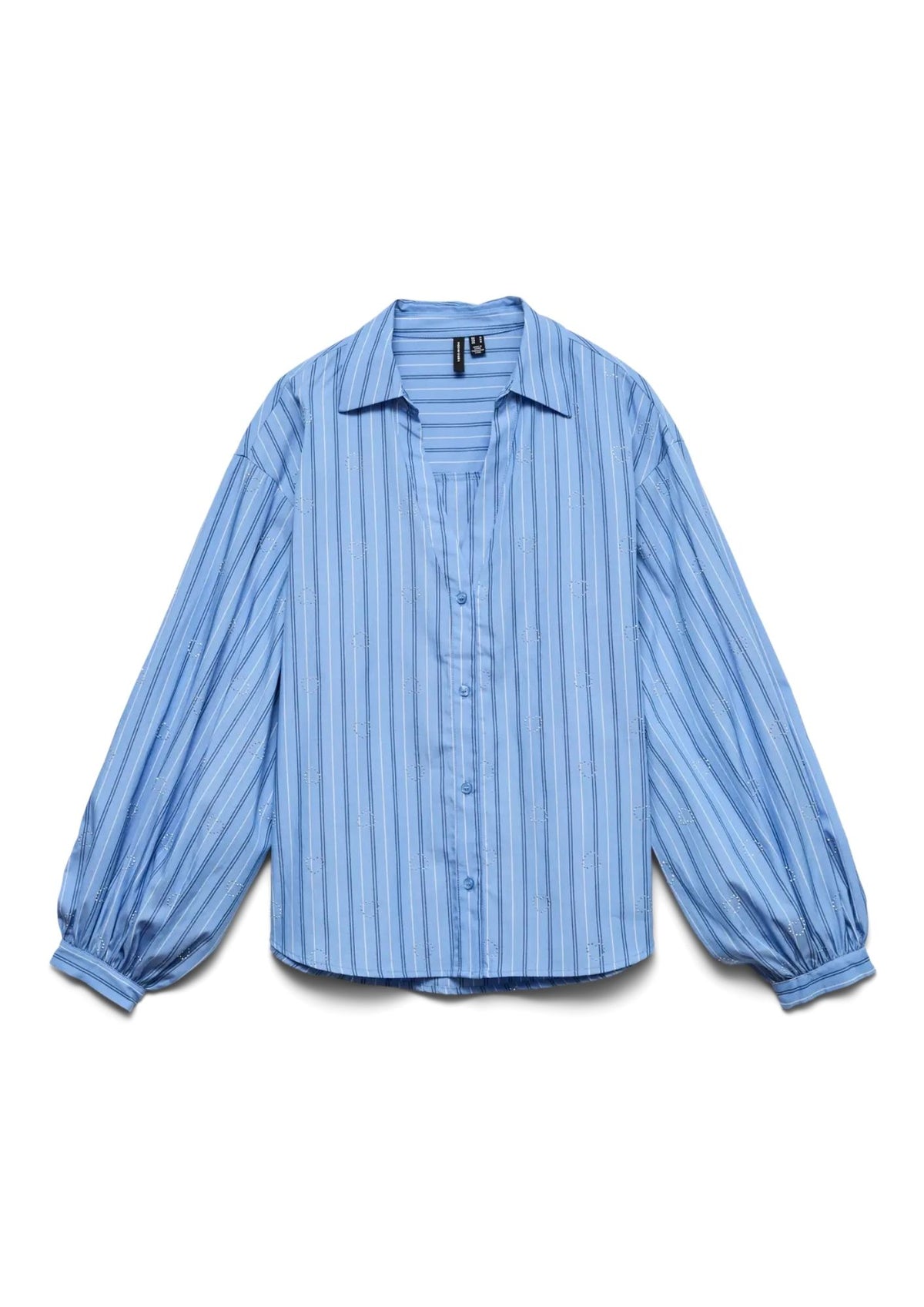 Vero Moda Camicia Donna Gina Blu Provenza 10349240 Provence Navy peony VERO MODA