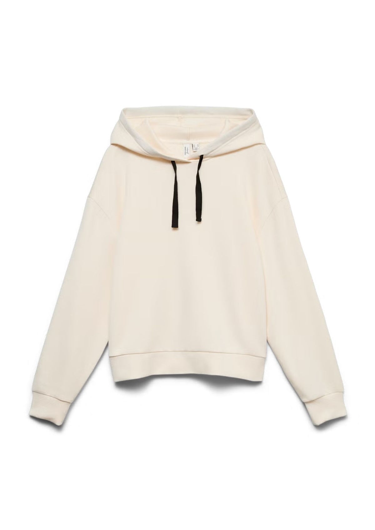 Vero Moda Felpa Donna Leo Grigio Betulla 10349309 Birch BLACK STRINGS VERO MODA