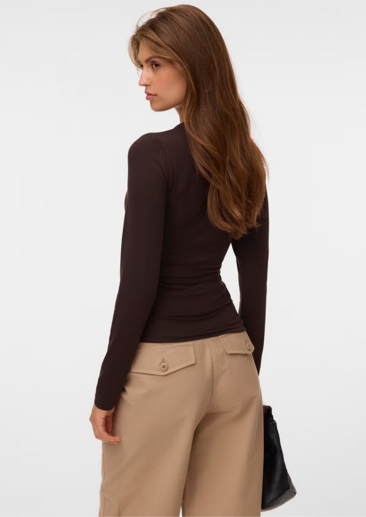 Vero Moda Maglia Donna Ada Marrone 10351248 Chocolate Torte VERO MODA