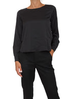 EMME MARELLA Emme Marella Camicia Donna Madera Nera Camicia