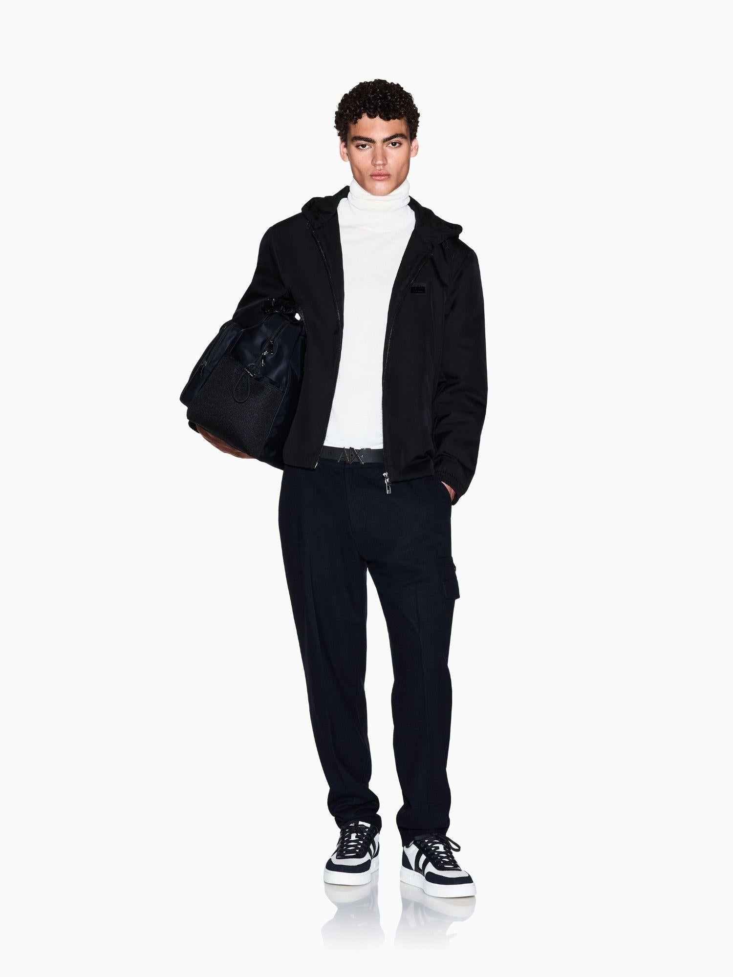 Armani Exchange Maglione dolcevita in misto lana Uomo Bianco XM000900 AF11982 U0009 ARMANI EXCHANGE