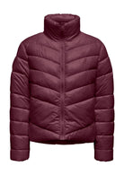 Jacqueline De Yong Giacca Invernale Donna Fiona Bordeaux 15330086 Fig JACQUELINE DE YONG