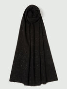 Emme Marella Stola con frange e filo di lurex Rinvio Donna Nero 2525546021200 003 EMME MARELLA
