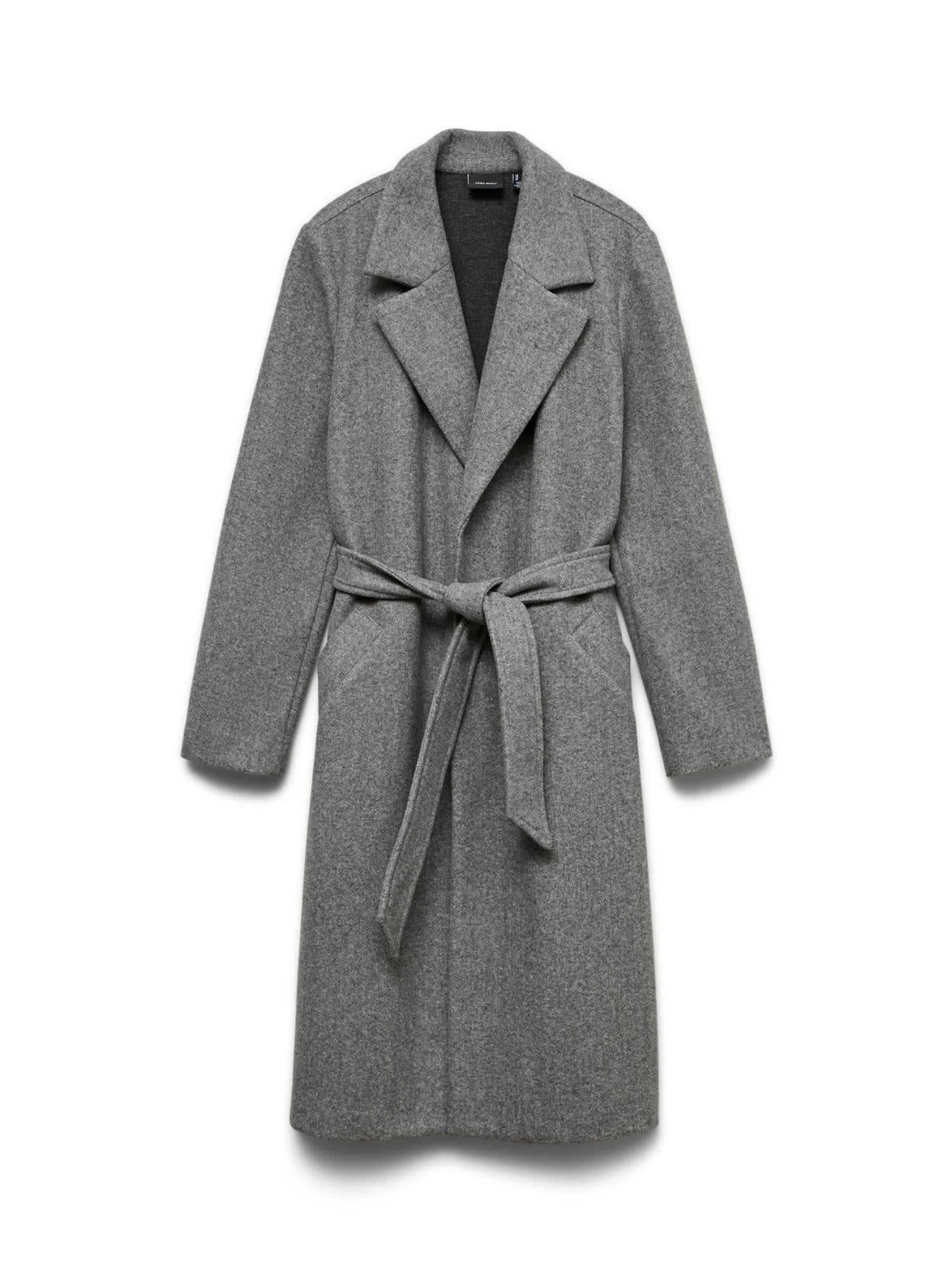 Vero Moda Cappotto Donna Fortuneaya Grigio Medio 10278330 Medium Grey Melange VERO MODA