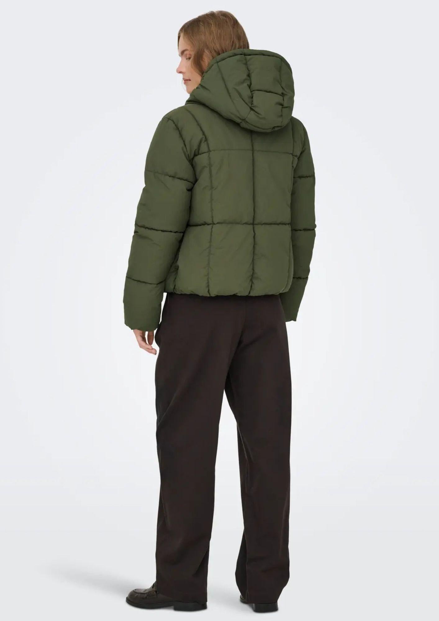 Jacqueline De Yong Giacca Invernale Donna Wonder Verde 15353998 Ivy Green JACQUELINE DE YONG