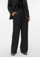 Vero Moda Pantalone Donna Bestie Grigio Scuro <BR/> 10331958 DARK GREY MELANGE VERO MODA