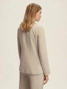 Emme Marella Blazer in velluto a coste Bino Donna Bianco Sporco 2525046062200 002 EMME MARELLA