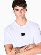Armani Exchange T-Shirt Uomo Regular Fit Bianco XM001479 AF10364 U0002 ARMANI EXCHANGE
