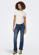 Jacqueline De Yong Jeans Donna Kathy Blu 15359633 Dark Blue Denim JACQUELINE DE YONG