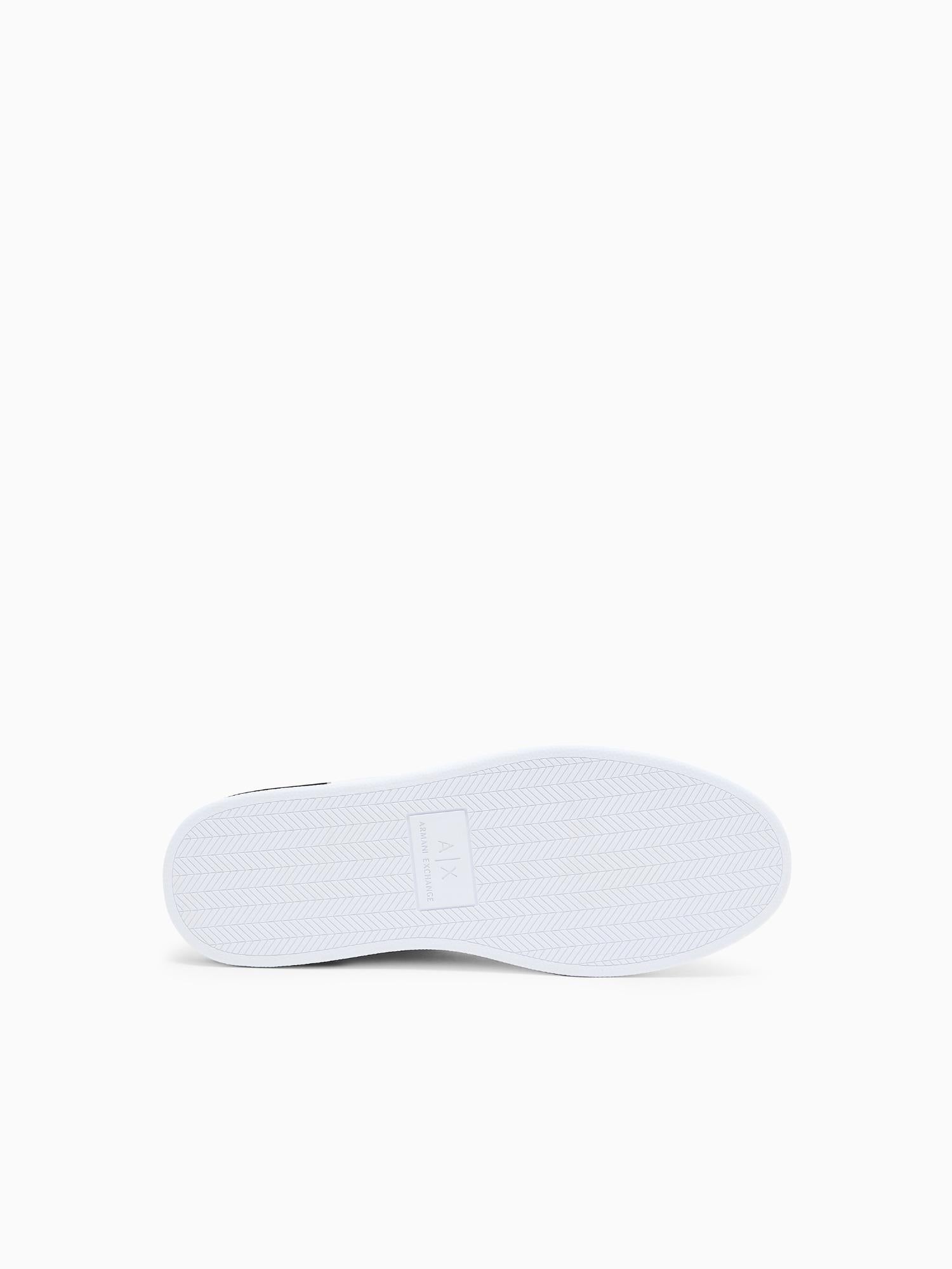 Armani Exchange Scarpe da ginnastica con lacci e logo in rilievo allover Uomo Bianco XM000140 AF11916 M0028 ARMANI EXCHANGE