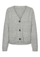 Vero Moda Cardigan Donna Boom Grigio 10320457 Light Grey Melange VERO MODA