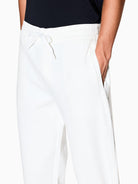 Armani Exchange Pantaloni jogger con logo sul retro Uomo Bianco XM000373 AF10818 U0009 ARMANI EXCHANGE