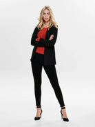 Jacqueline De Yong JDYGEGGO Blazer Donna Nero 15180572 Black JACQUELINE DE YONG