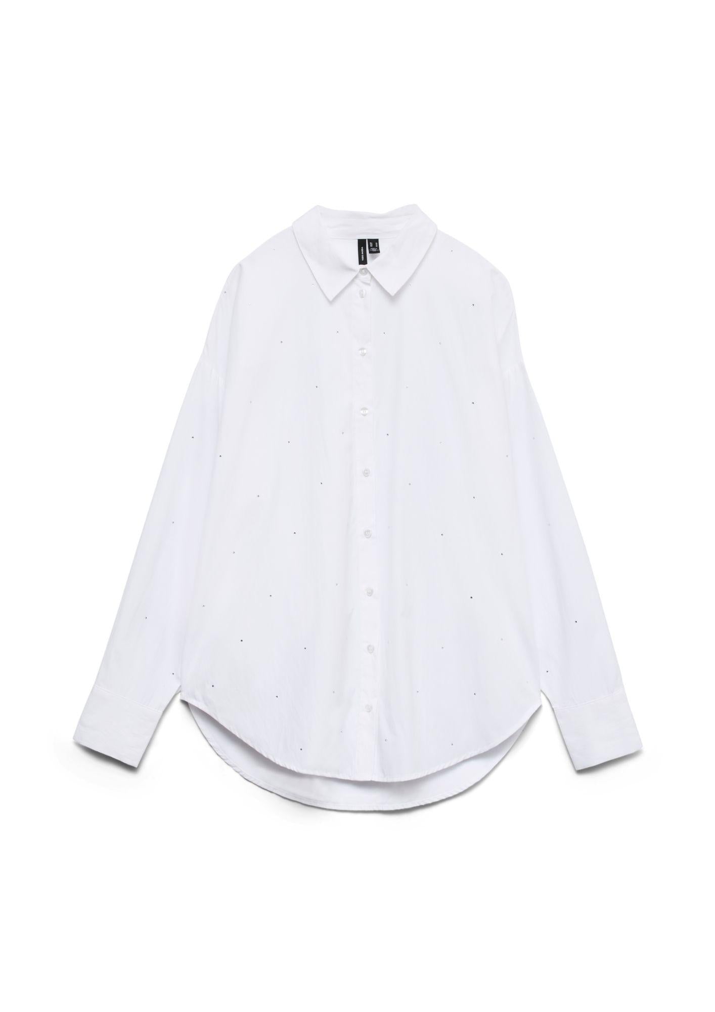 Vero Moda Camicia Donna Fanni Bianca 10337791 Bright White VERO MODA