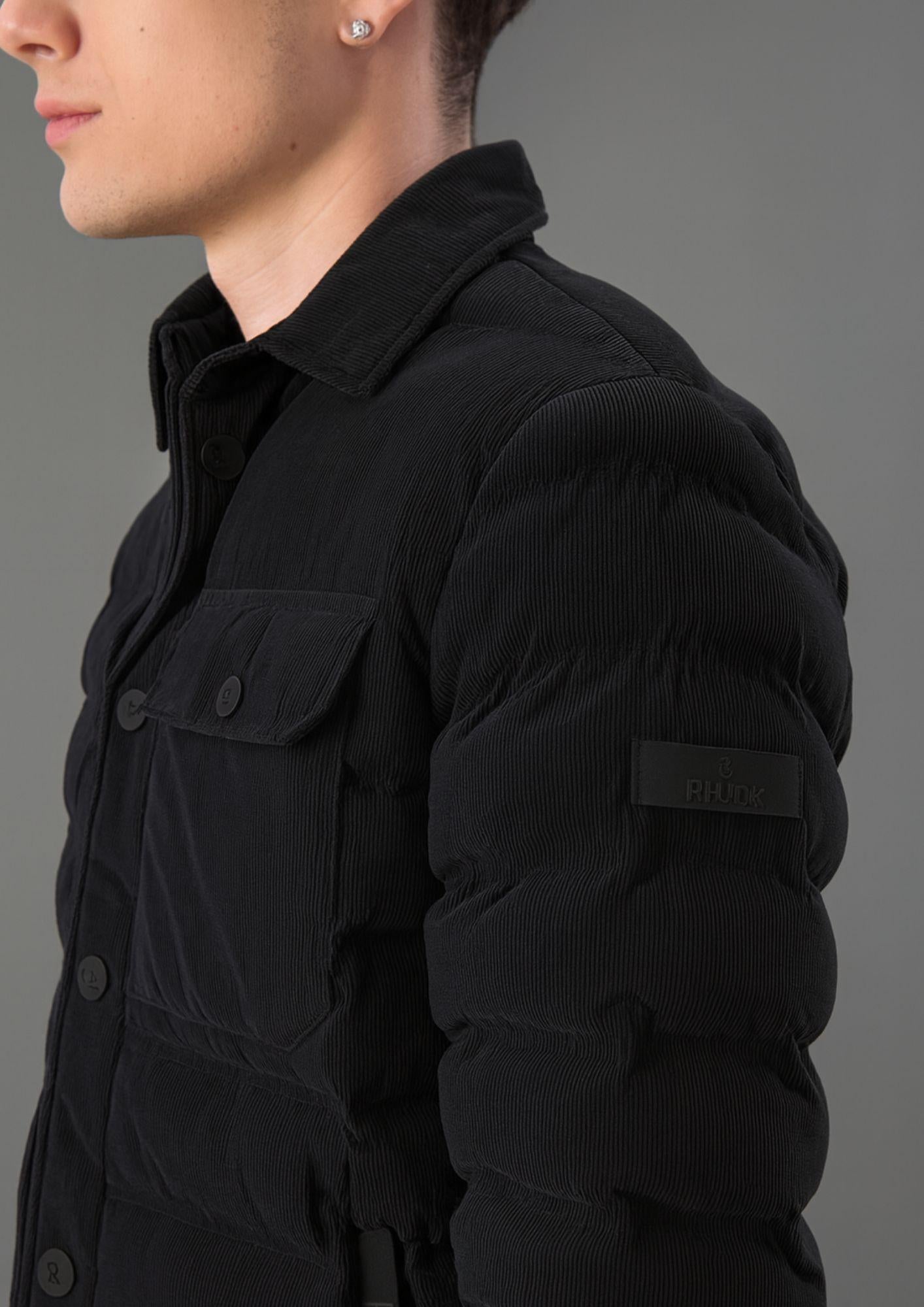 Rihunik Giacca Invernale Uomo Gordon Forest Blu Black RIMA261J F0149 998 RIHUNIK