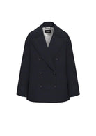 Emme Marella Cappotto Donna Re Blu Notte 2525086042200 004 EMME MARELLA