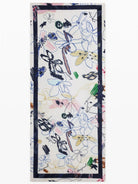 Desigual Foulard rettangolare con tratti Donna Bianco 25WAWA06 1025 DESIGUAL