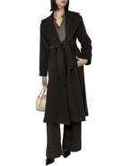 Emme Marella Cappotto Donna Cadmio Marrone 2525016032200 003 EMME MARELLA