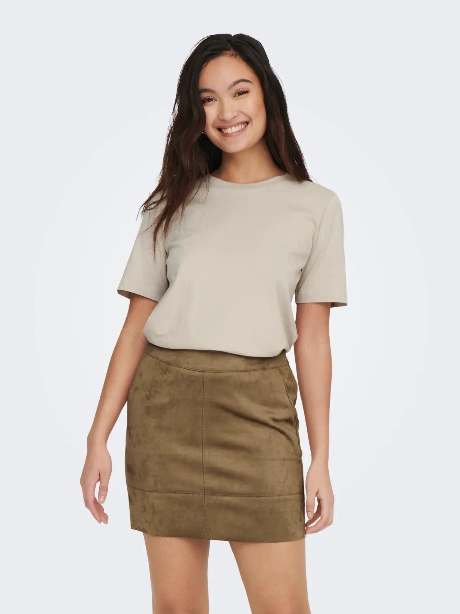 Only ONLONLY T-shirt Donna Silver Lining 15270390 Silver Lining ONLY