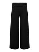 Jacqueline De Yong JDYGEGGO Wide Leg Fit Pantaloni a gamba larga Donna Nero 15208430 Black BLACK BUTTONS JACQUELINE DE YONG